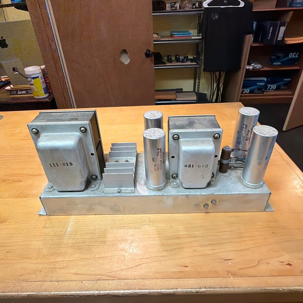 Amp From Allen Solid State Organ HUGE TRANSFORMERS