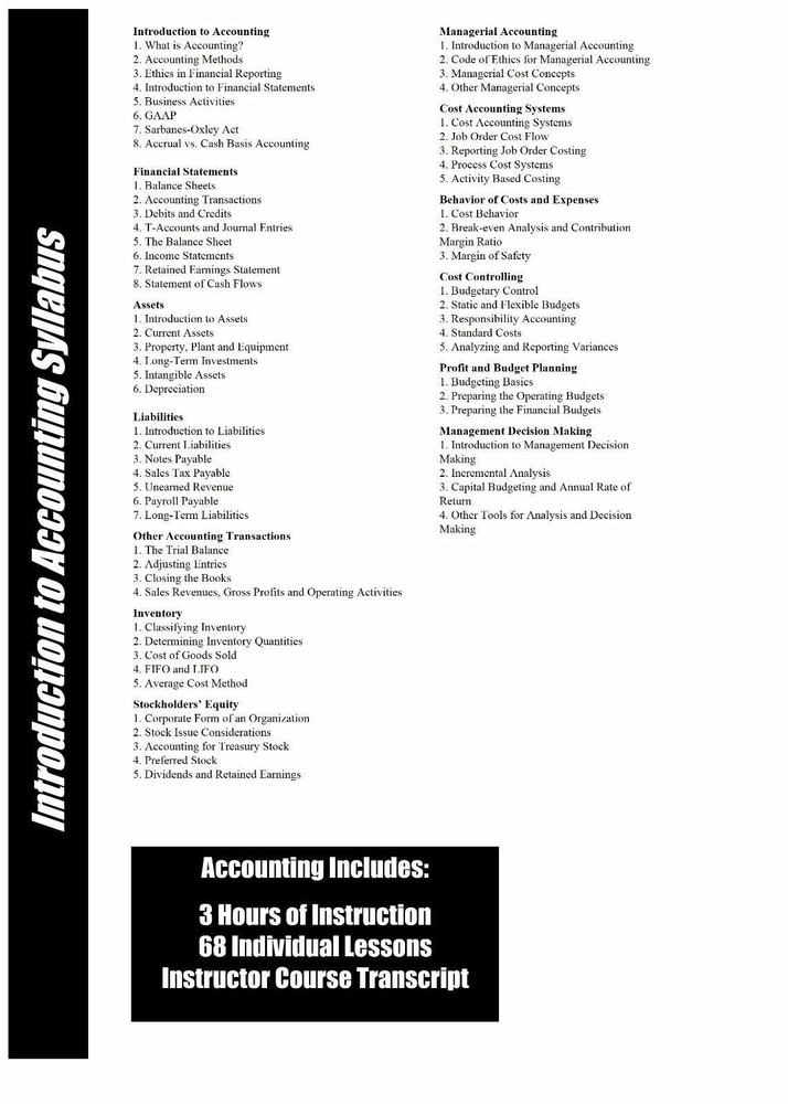 Learn ACCOUNTING Training Tutorial DVD and Digital Guide Small Business Course