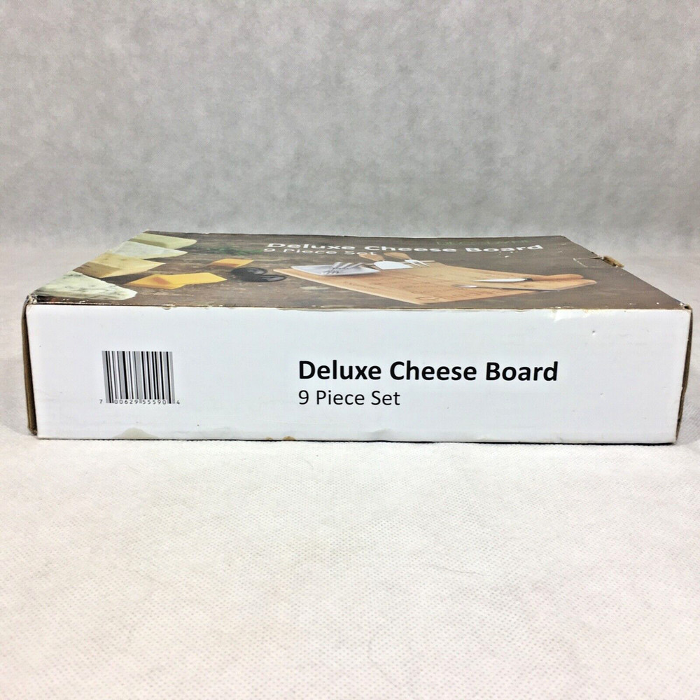 Decodyne Deluxe Cheese Board 9-Piece Set