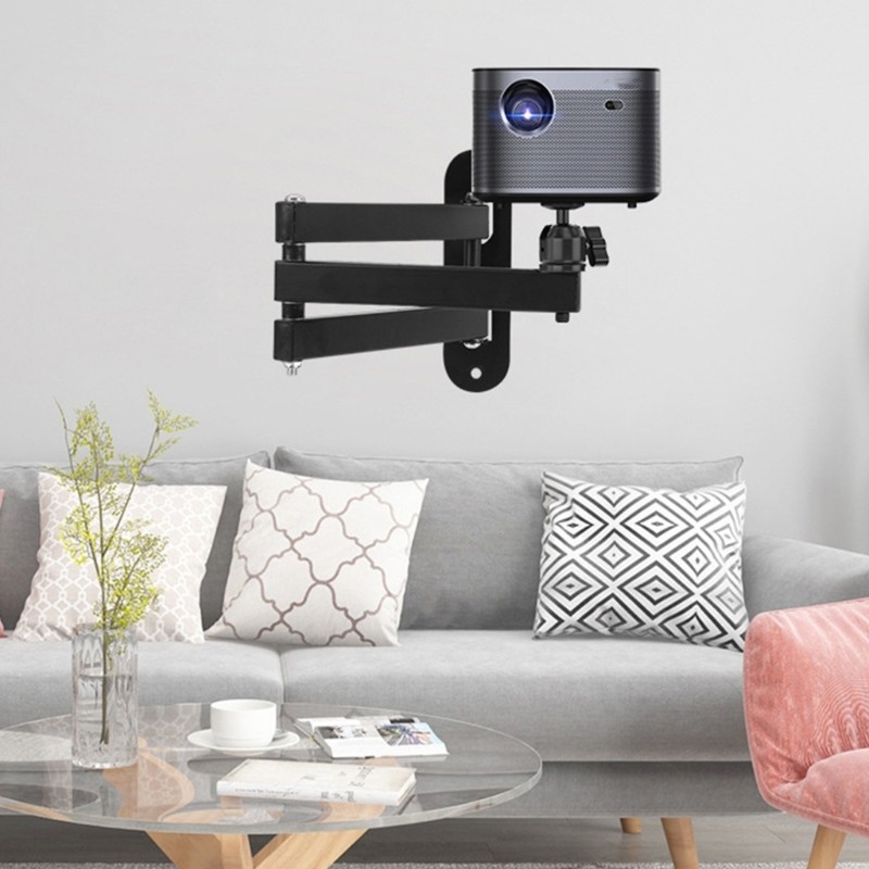 Multifunctional Projector Wall Mount Bracket Retractable Foldable Holder