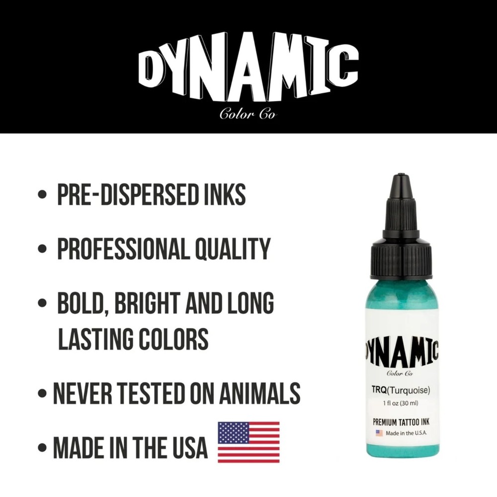 Dynamic Tattoo Ink TRQ (Turquoise)