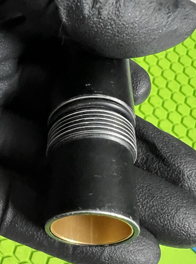POWERLYTE SCEPTER BARREL BACK + .690 INSERT - BLACK -PAINTBALL AUTOCOCKER THREAD
