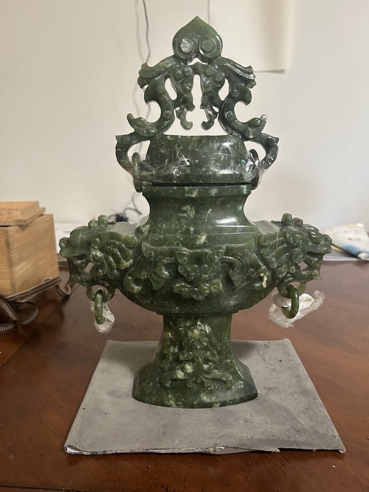 Green Jade Carved