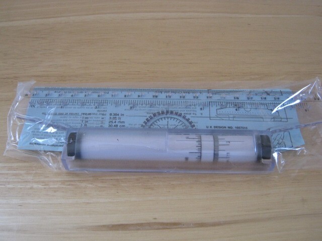 Edmark Rolling Ruler 8" with Instruction Manual