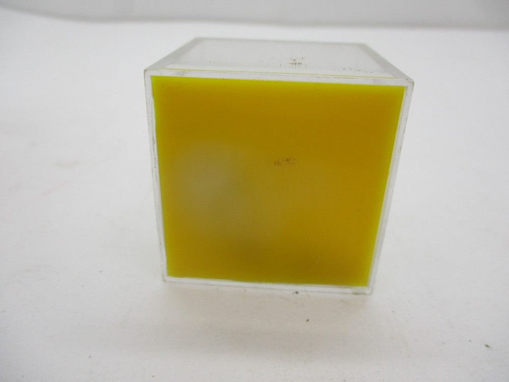 Vintage Clear Plastic Puzzle Fidget Cube Game