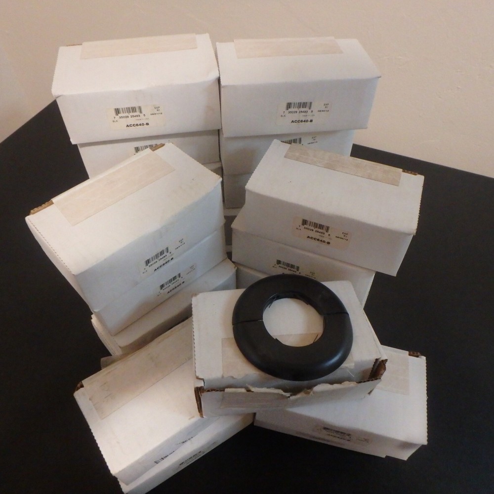 Peerless Escutcheon Ring Black 4" OD 2" ID