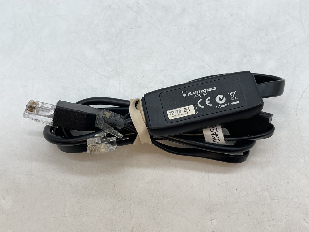 Plantronics APC-40 Electronic Hook Switch Cable Free Shipping