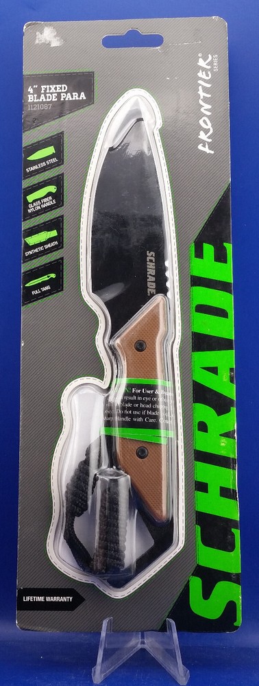 SCHRADE FRONTIER FIXED BLADE PARA 1121087
