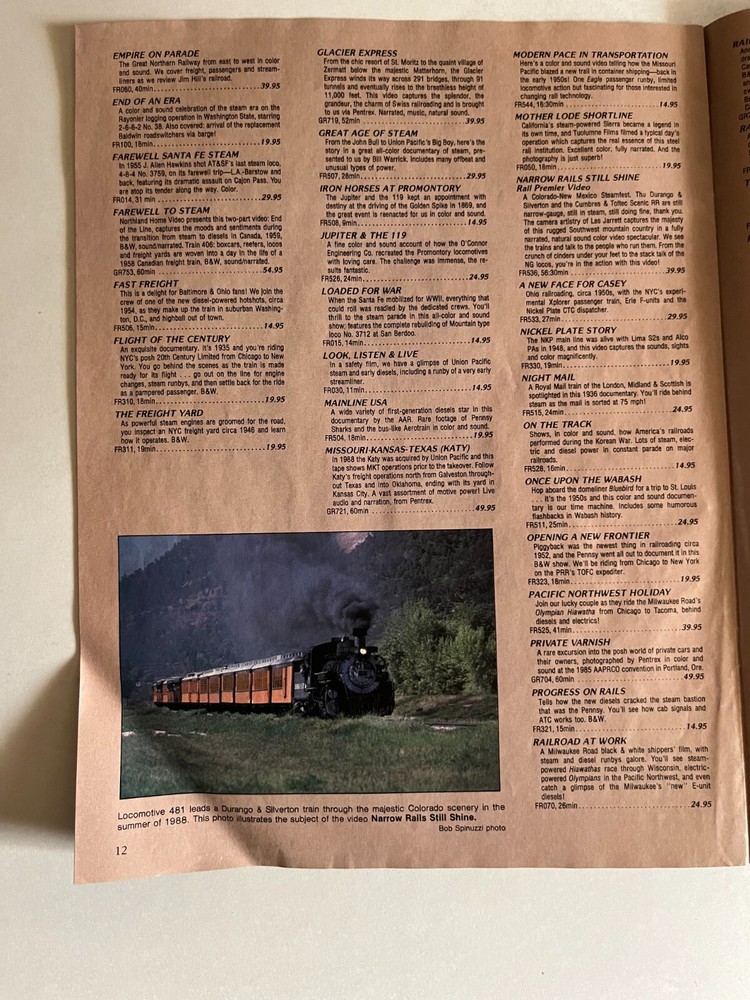 Interurban Press - Fall 1989