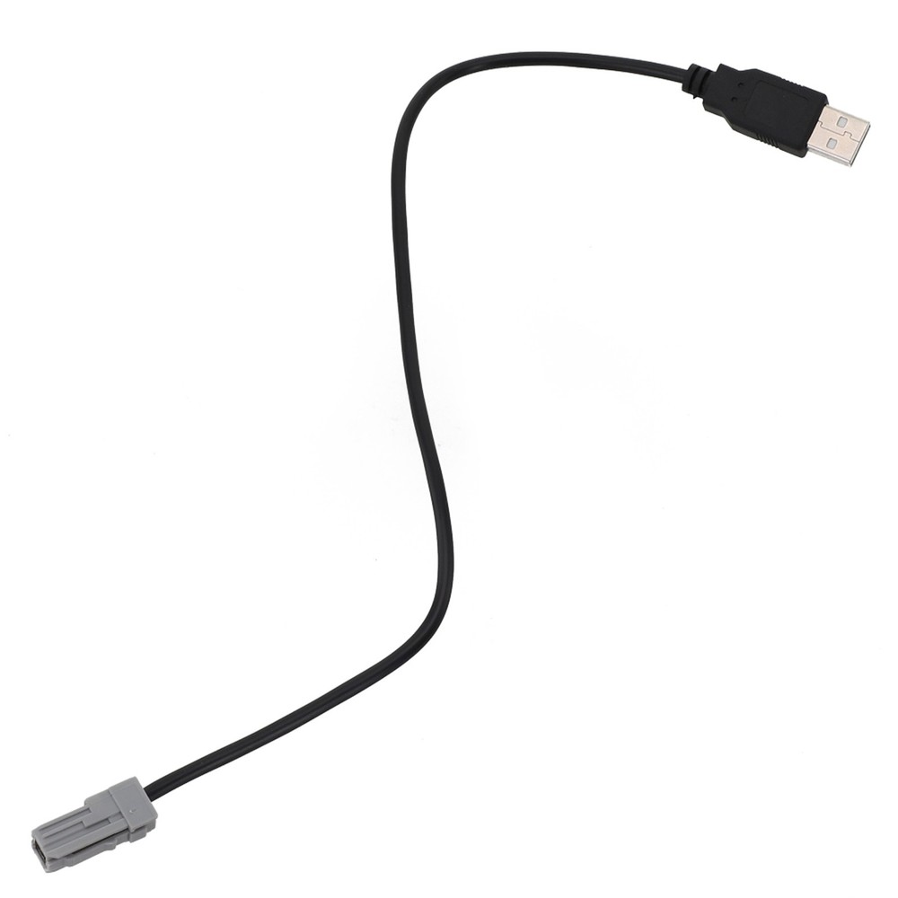 Black Car Cable USB to MP3 Data Line Adapter for Direct Installation