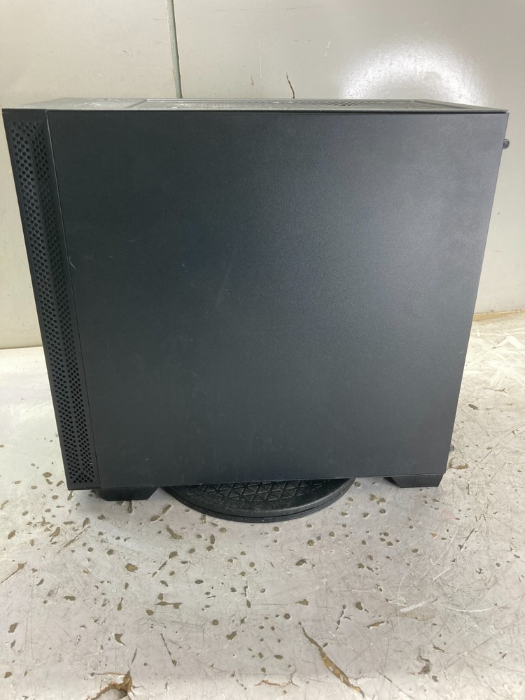Black mATX Desktop Computer Case