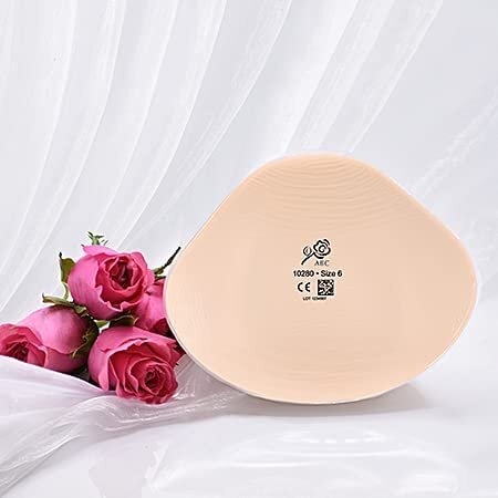Breast Form Symmetric Flowable Back Size 7 Blush Pink