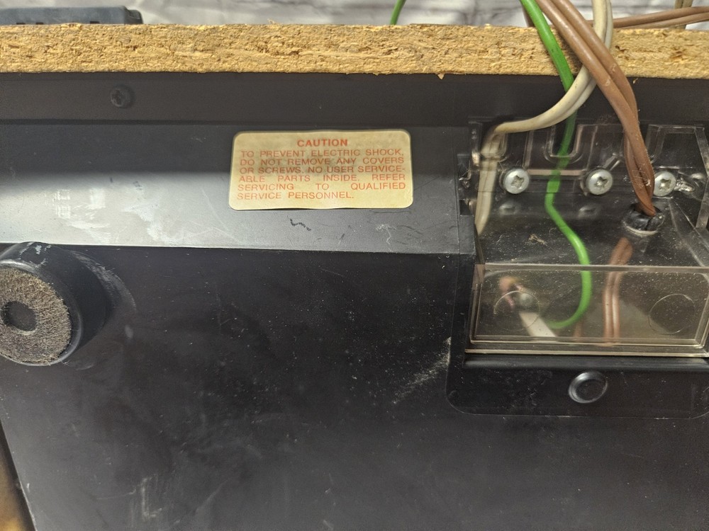 Garrard Direct Drive Turntable DD75 Tested, Functioning