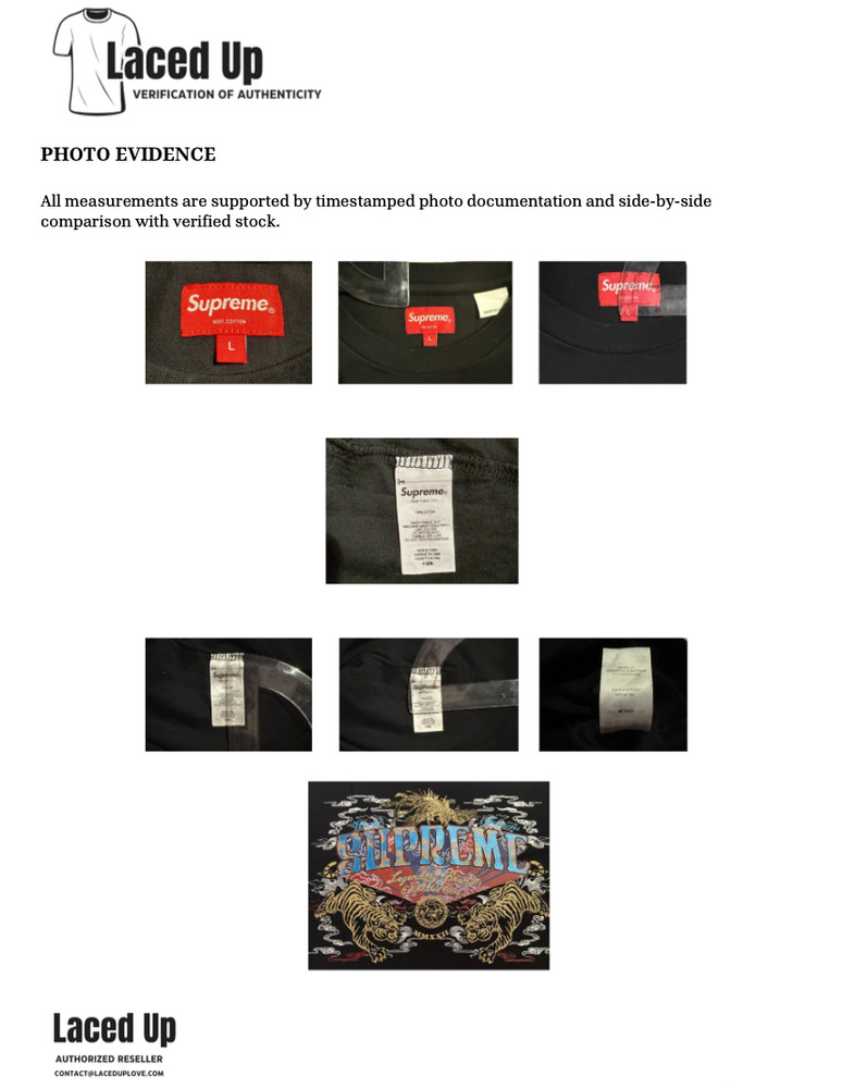 Official Authentication Process | How We Verify Streetwear