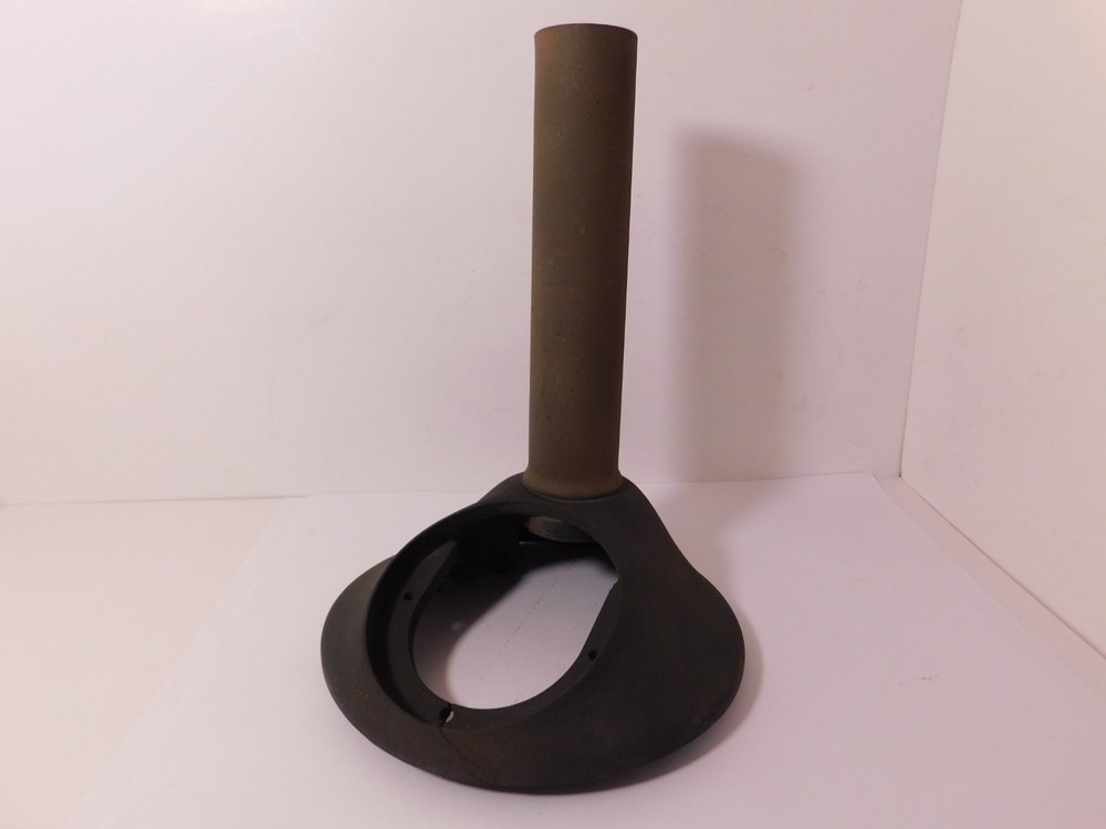 One Slightly Used Black Dial Candlestick Base w/Stem and Needs Restoring!