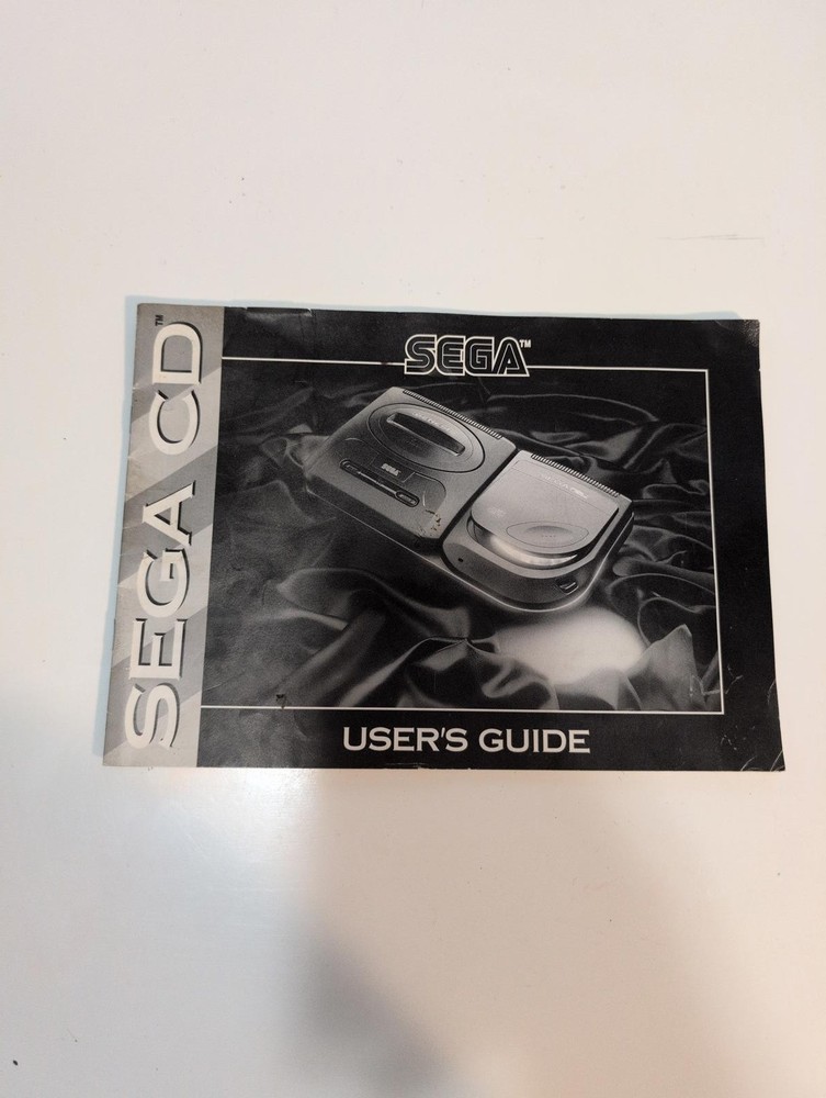Sega CD User's Guide Manual