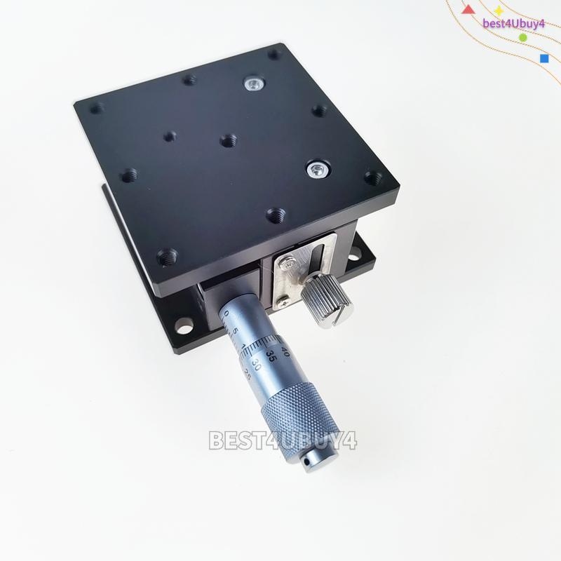 Z Axis Trimming Platform Manual Displacement Precision Linear Stage Table 10mm