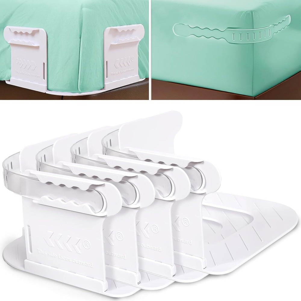 Bed Sheet Holders for Corners Fitted Sheet Holder Keep Sheets Bed Sheet Straps