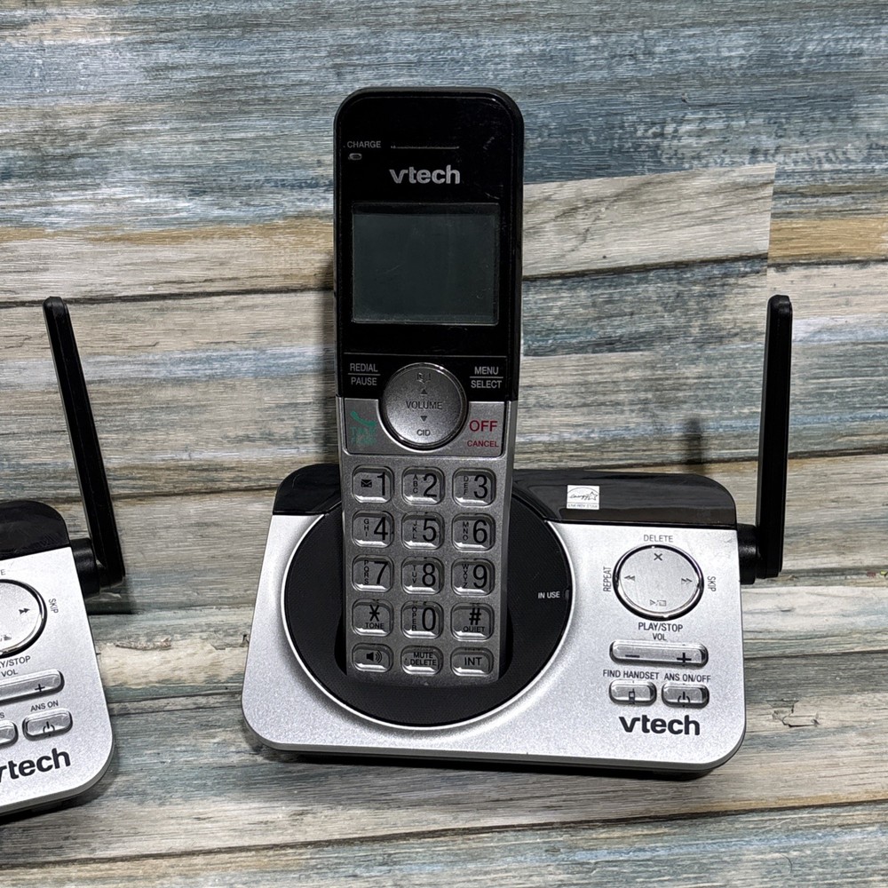 VTech CS5229 Single Handset Extend Range DECT 6.0 Answer System- 2 Pack