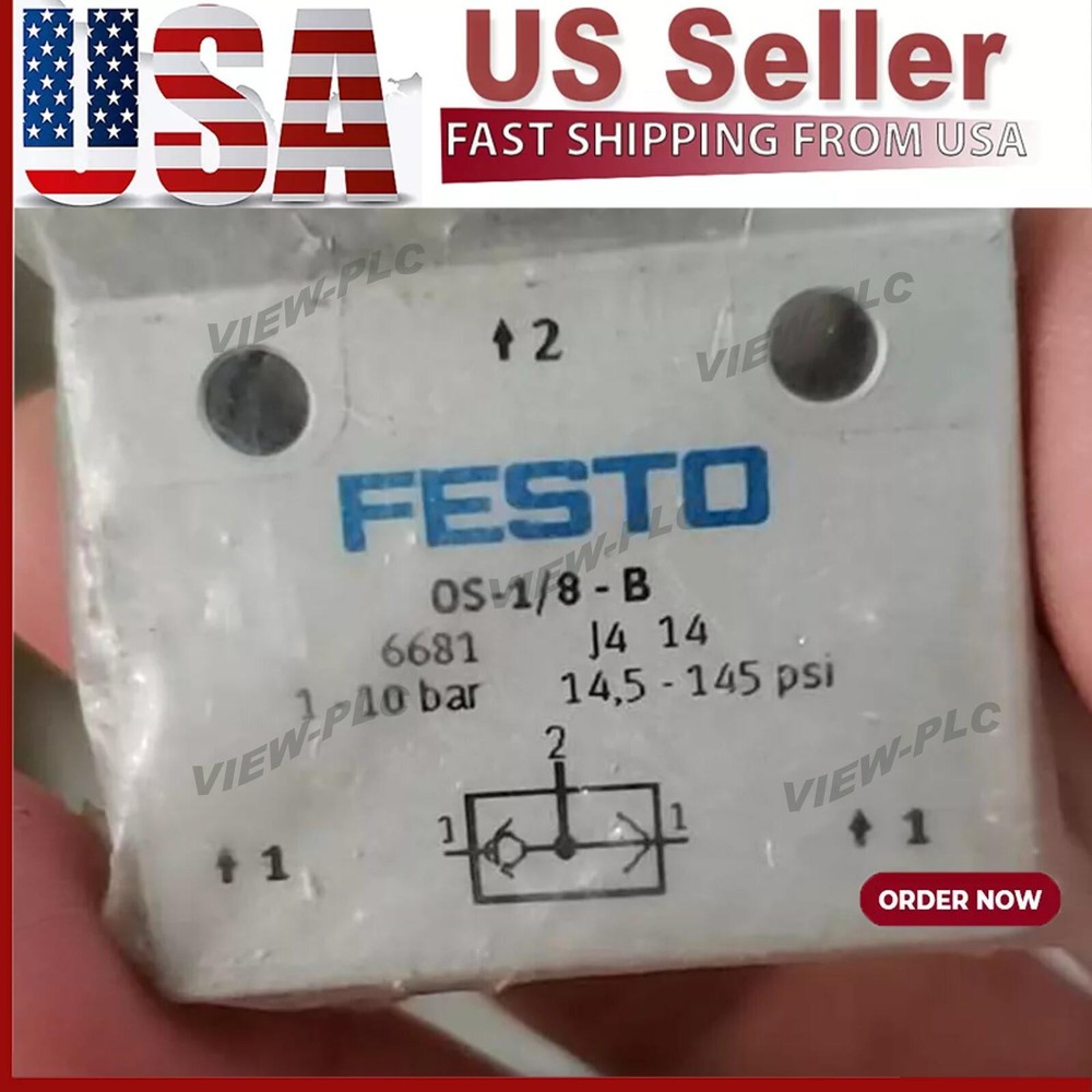 New Festo  6681 OS-1/8-B OR gate