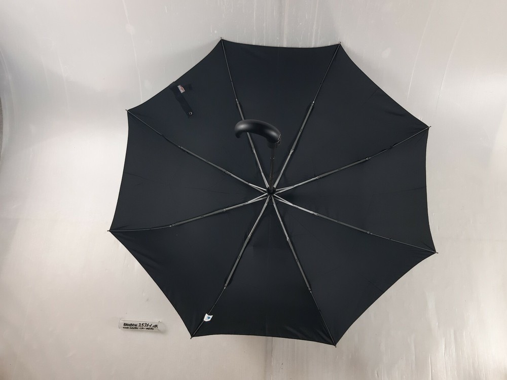 Unisex Mini Umbrella - Automatic - 8 Studs - Black - 25311 - Rainbow