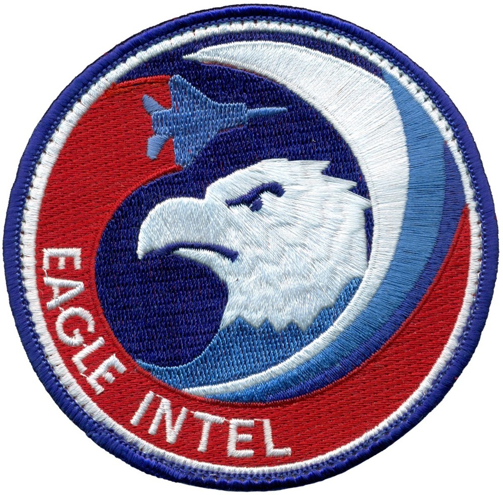 USAF McDONNELL DOUGLAS F-15A/B/C/D EAGLE INTELLIGENCE PATCH