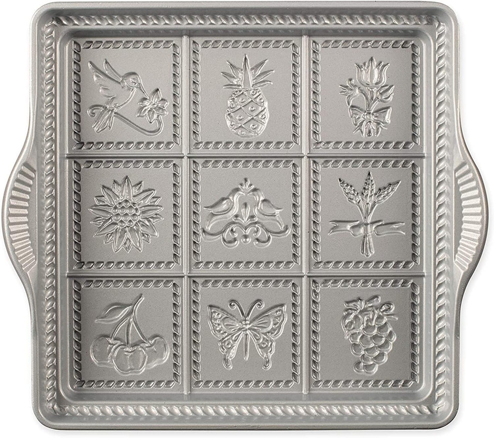 Cast Aluminum English Shortbread Pan