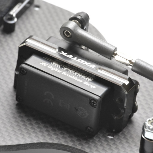 EXOTEK 2361 RC10 HD Servo Mount, 7075, 1pc