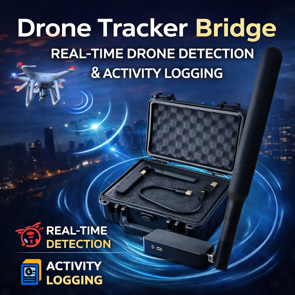 Law Enforcement Drone Detection Device – Real-Time Airspace Awareness