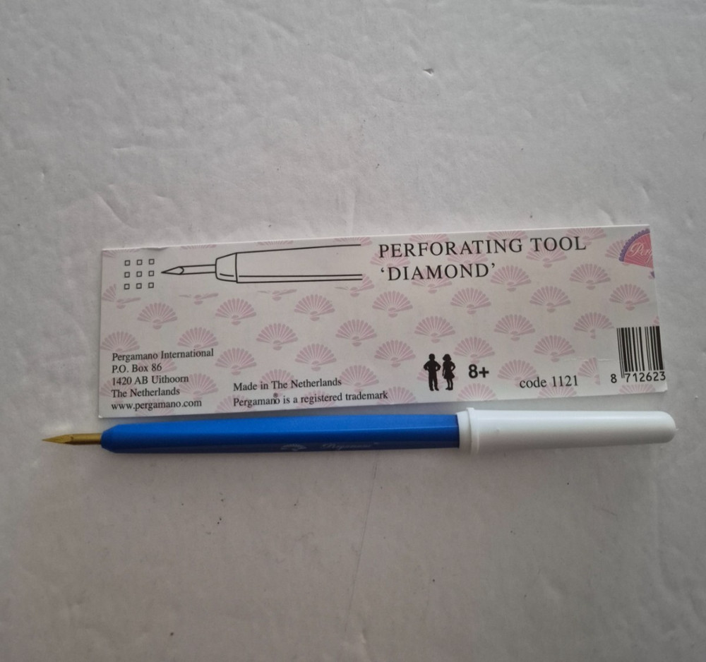 Vintage Pergamano Diamond Perforating Tool 1121
