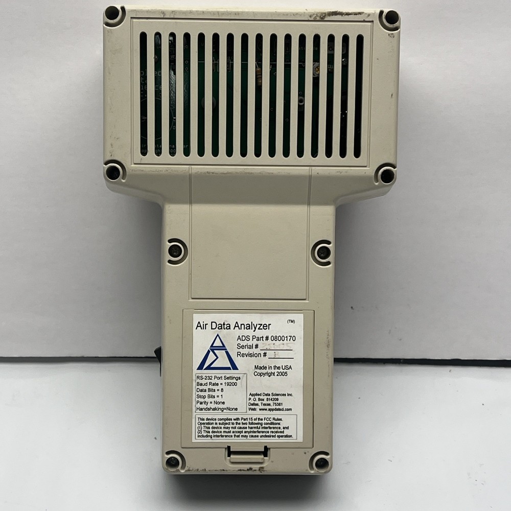 Applied Data Science ADA-01 Air Data Analyzer Used Env Monitor