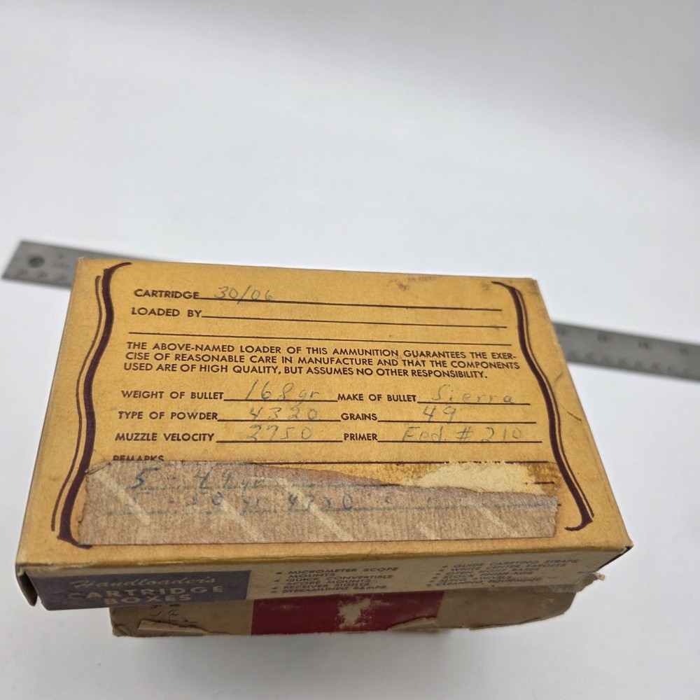 Vintage Empty Ammo Boxes For Display