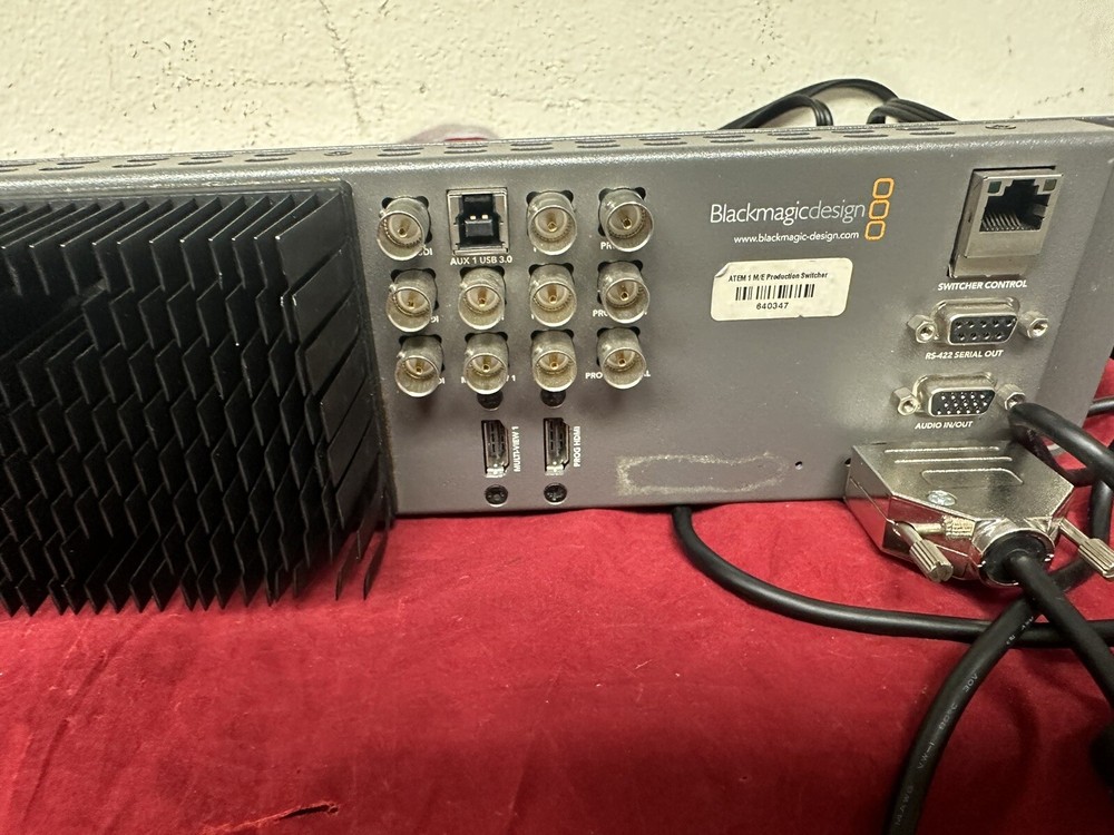 Blackmagic Design ATEM 1 M/E Production Switcher w/ power supply