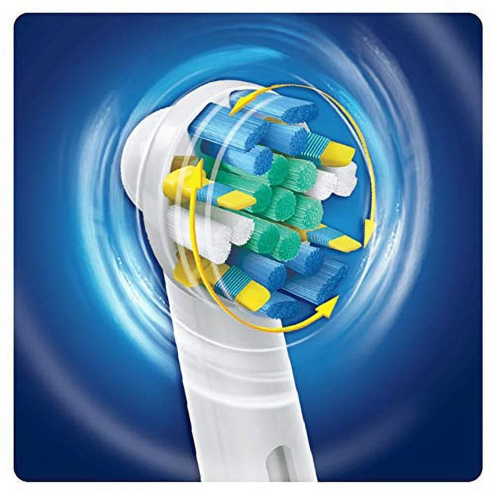 Oral B Floss Action Replacement Brush Heads, 4 Count