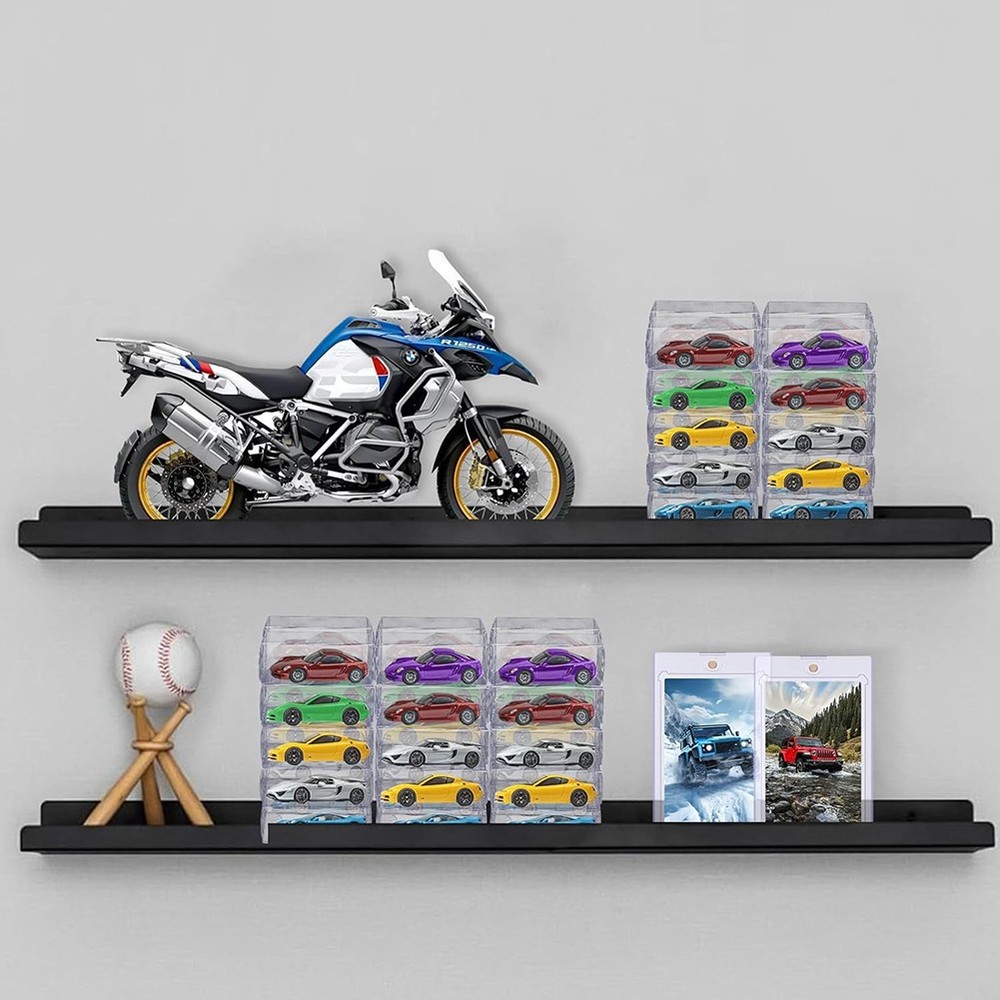 200PCS 1/64 Display Case for Model Car,Clear Display Case,Storage Display Case