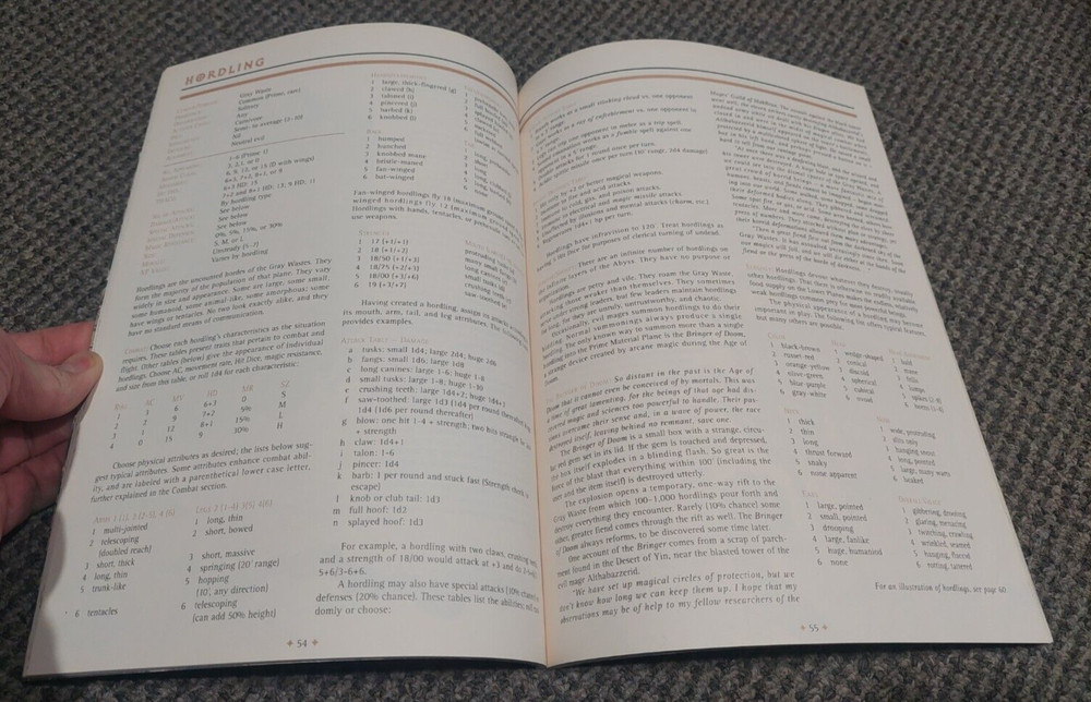 Planescape Monstrous Compendium Appendix - Advanced Dungeons & Dragons TSR 2602