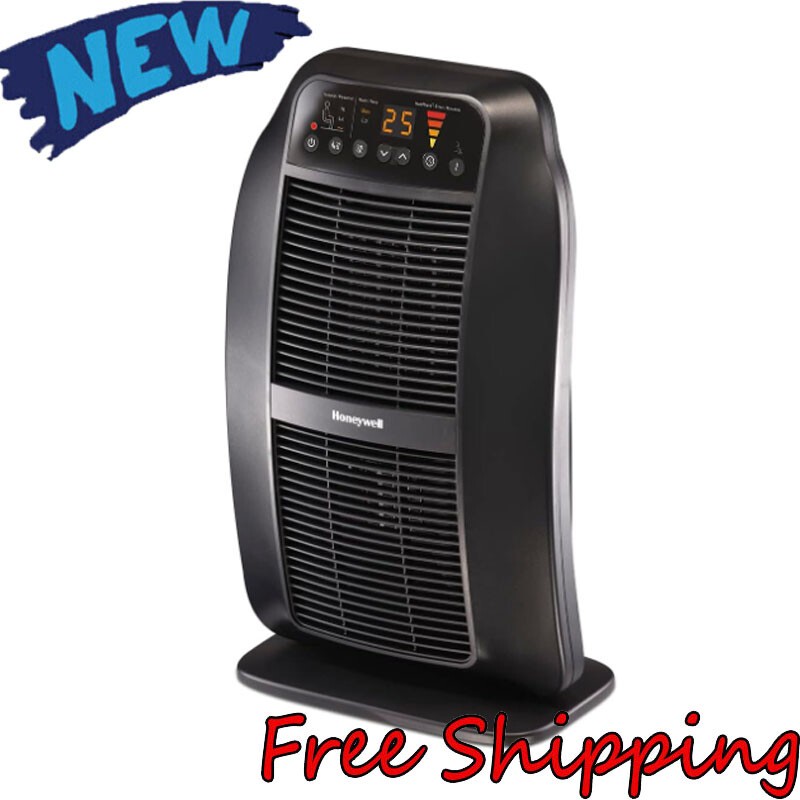 Electric Ceramic Heater with Multi-Directional Heating Programmable Thermostat