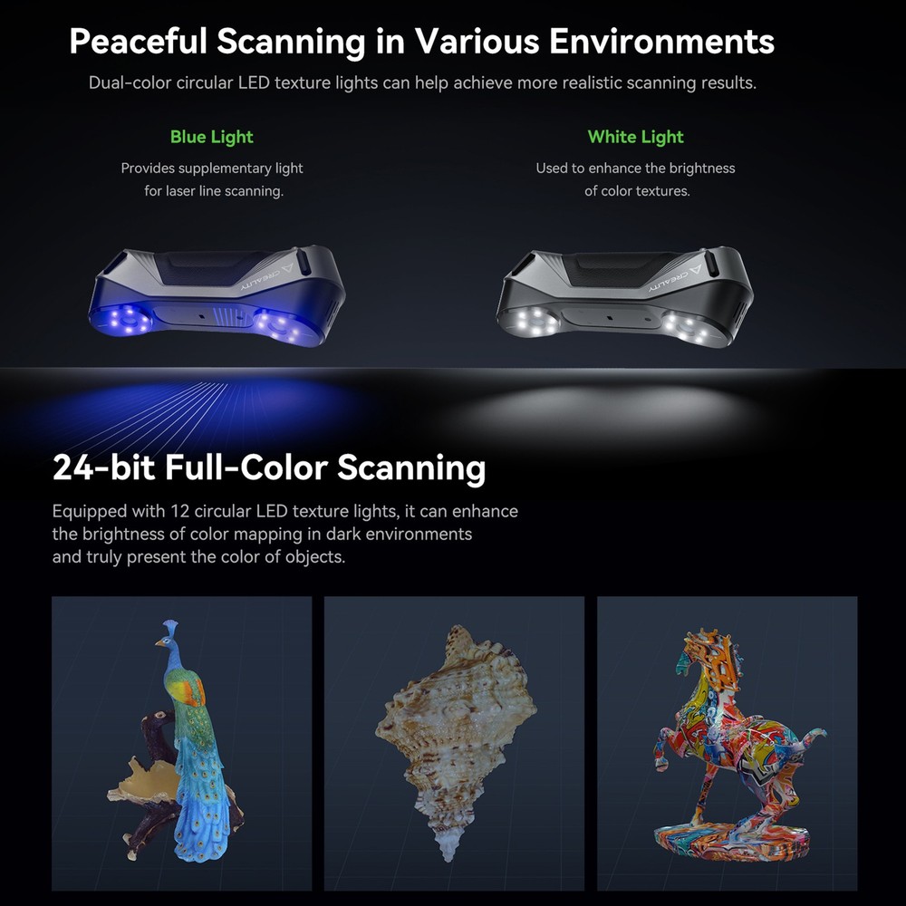 3D Scanner For 3D Printing Reverse Engineering Handheld Scanner❀