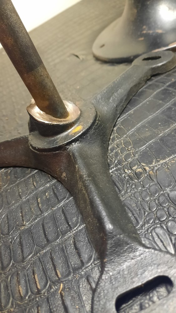 Vintage Castiron Madsen Stool