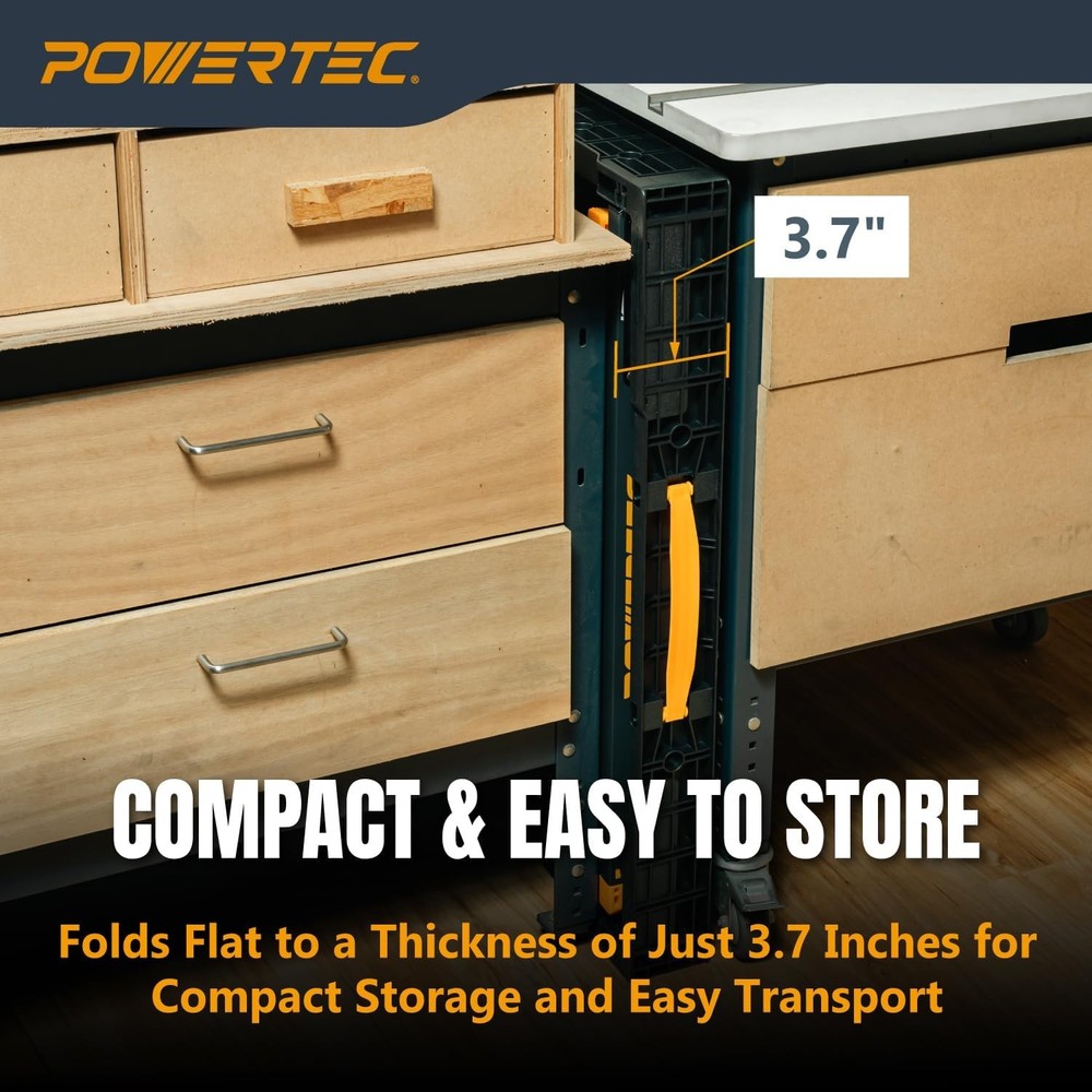 POWERTEC Portable Folding Worktable – Portable Folding Worktable (UT1014)