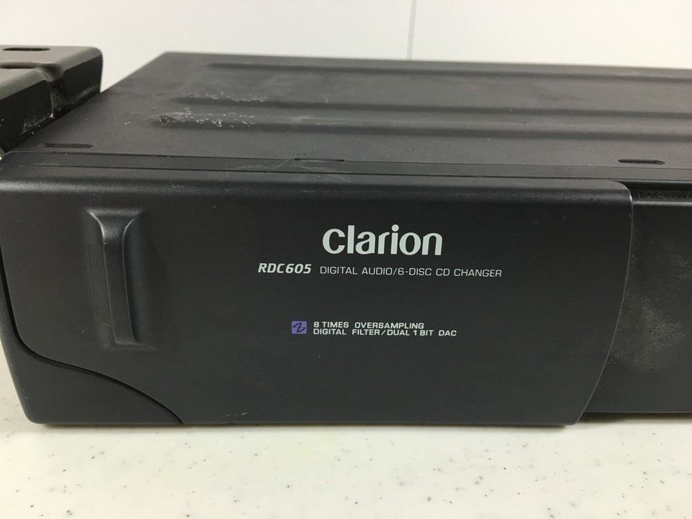 Clarion RDC605 6 Disc CD Changer Car Audio UNTESTED AS IS