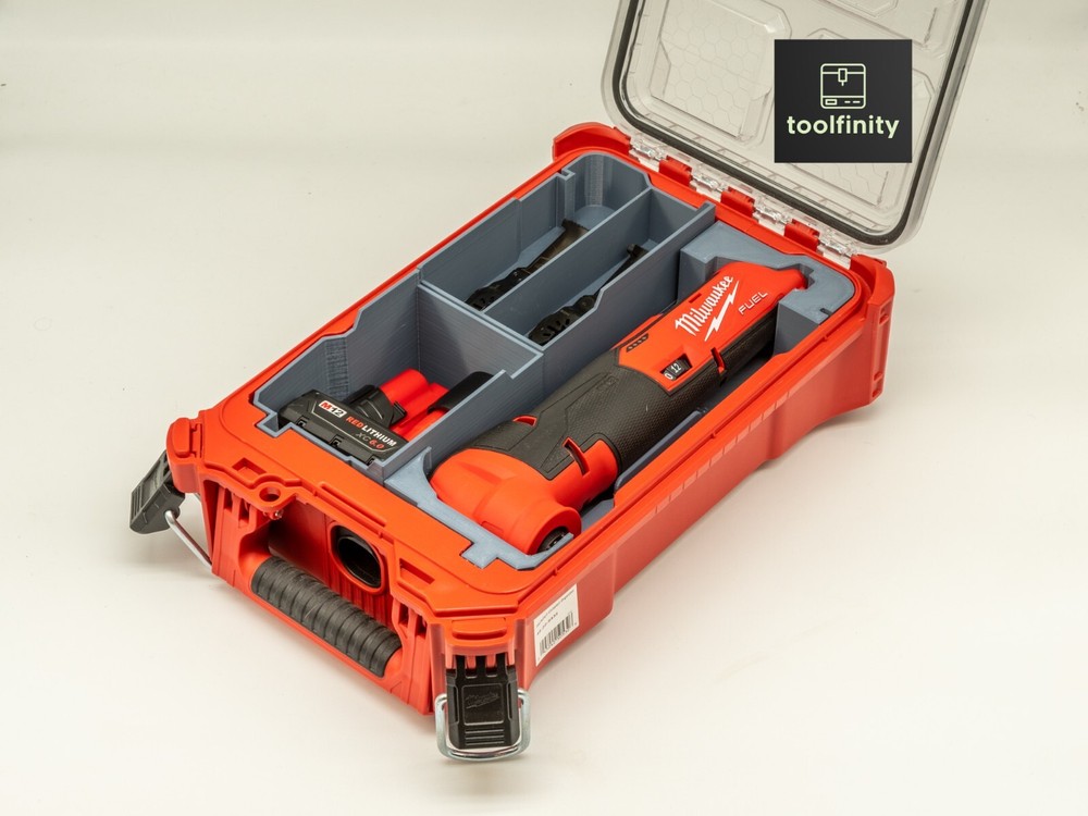 Milwaukee Packout Insert for 2526-20 M12 Multi Tool (Insert Only)