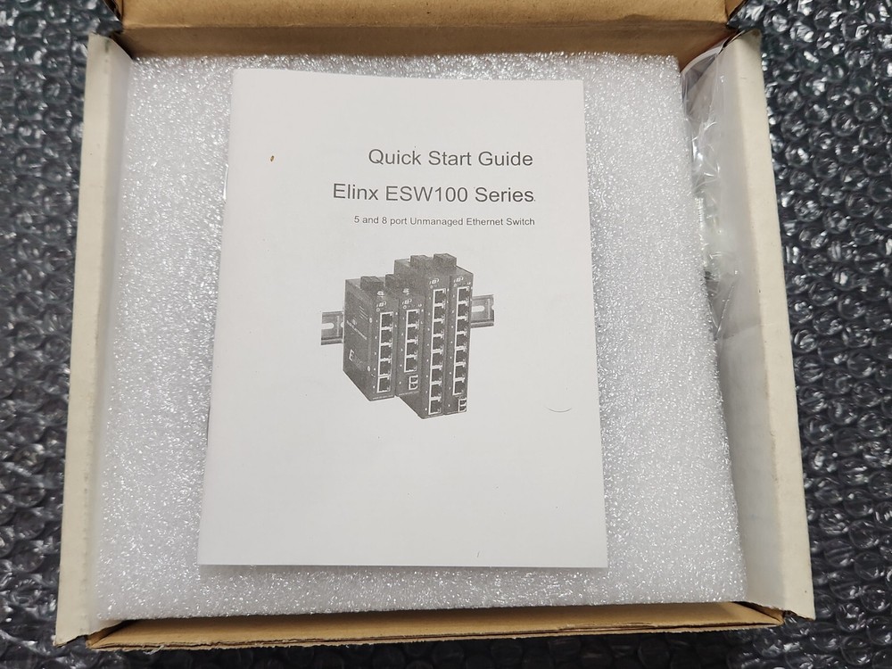 🆕️ B&B Electronics ESW105 Unmanaged Ethernet Switch ⚡️🇺🇸 SHIP+WARRANTY