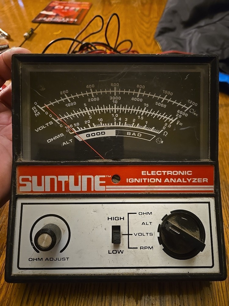 Vintage Suntune Electronic Ignition Analyzer