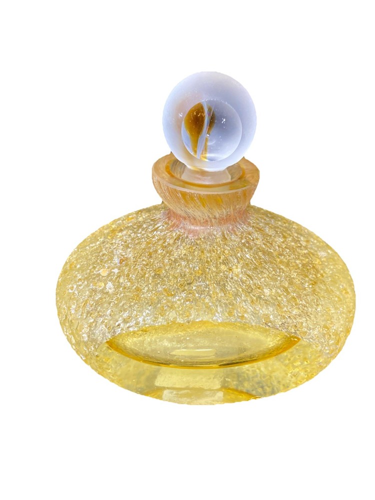 3 Vintage Geode Perfume Bottles - Read