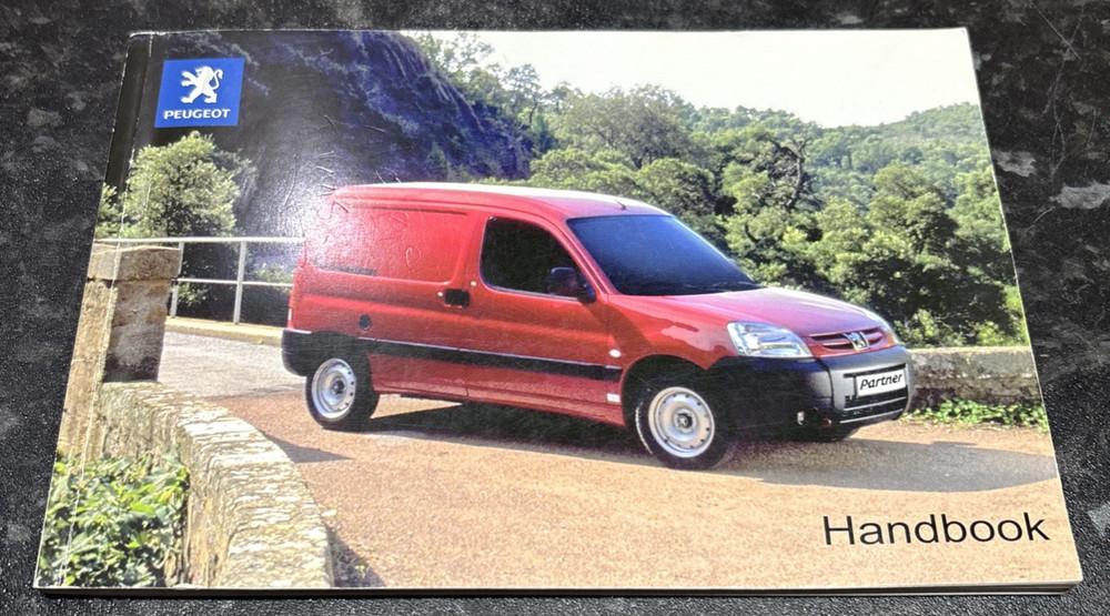 PEUGEOT PARTNER VAN Handbook