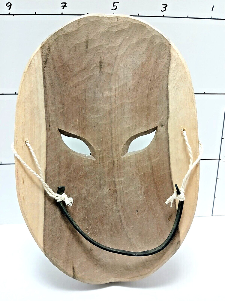 Drama Mask; Wood; Hand-made