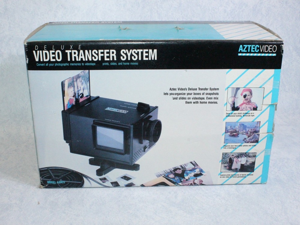Aztec Deluxe Video Transfer System, New in Box