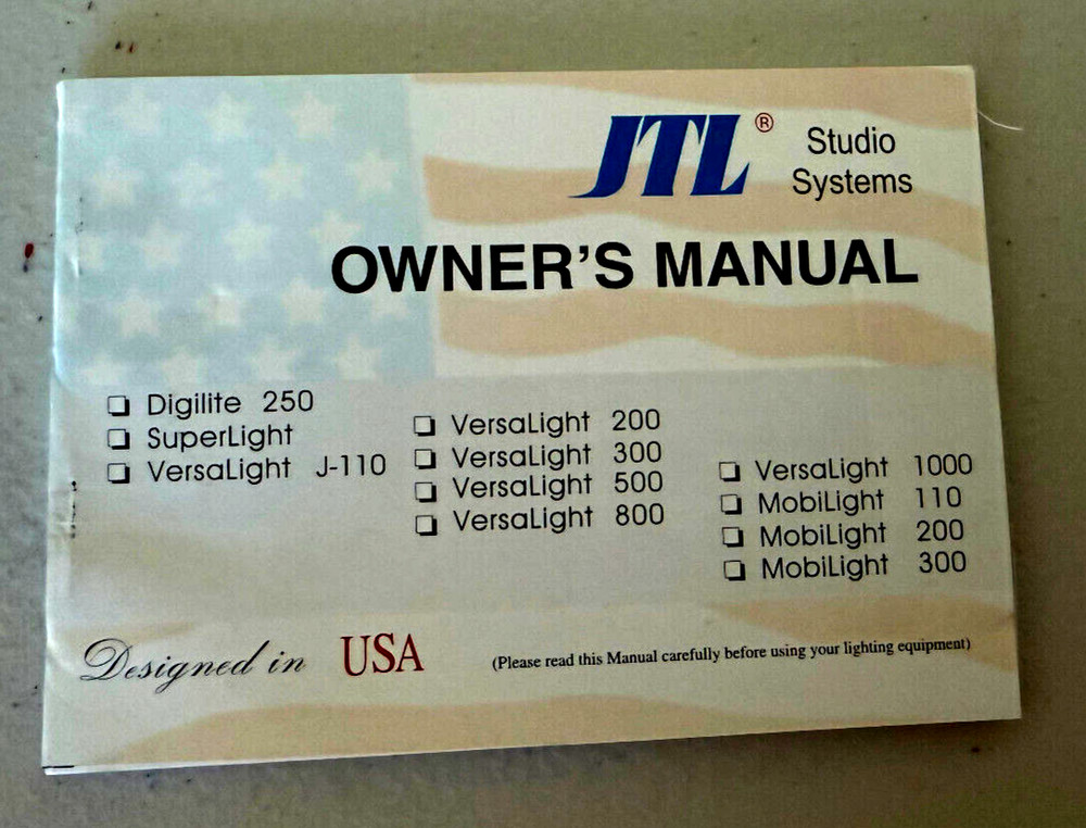 JTL Versalight Monolite Strobe J-110