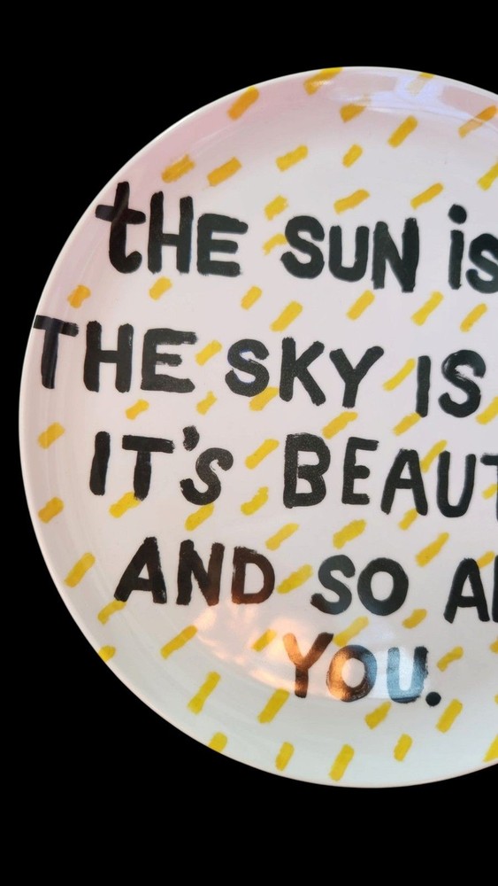Dear Prudence lyrics plate